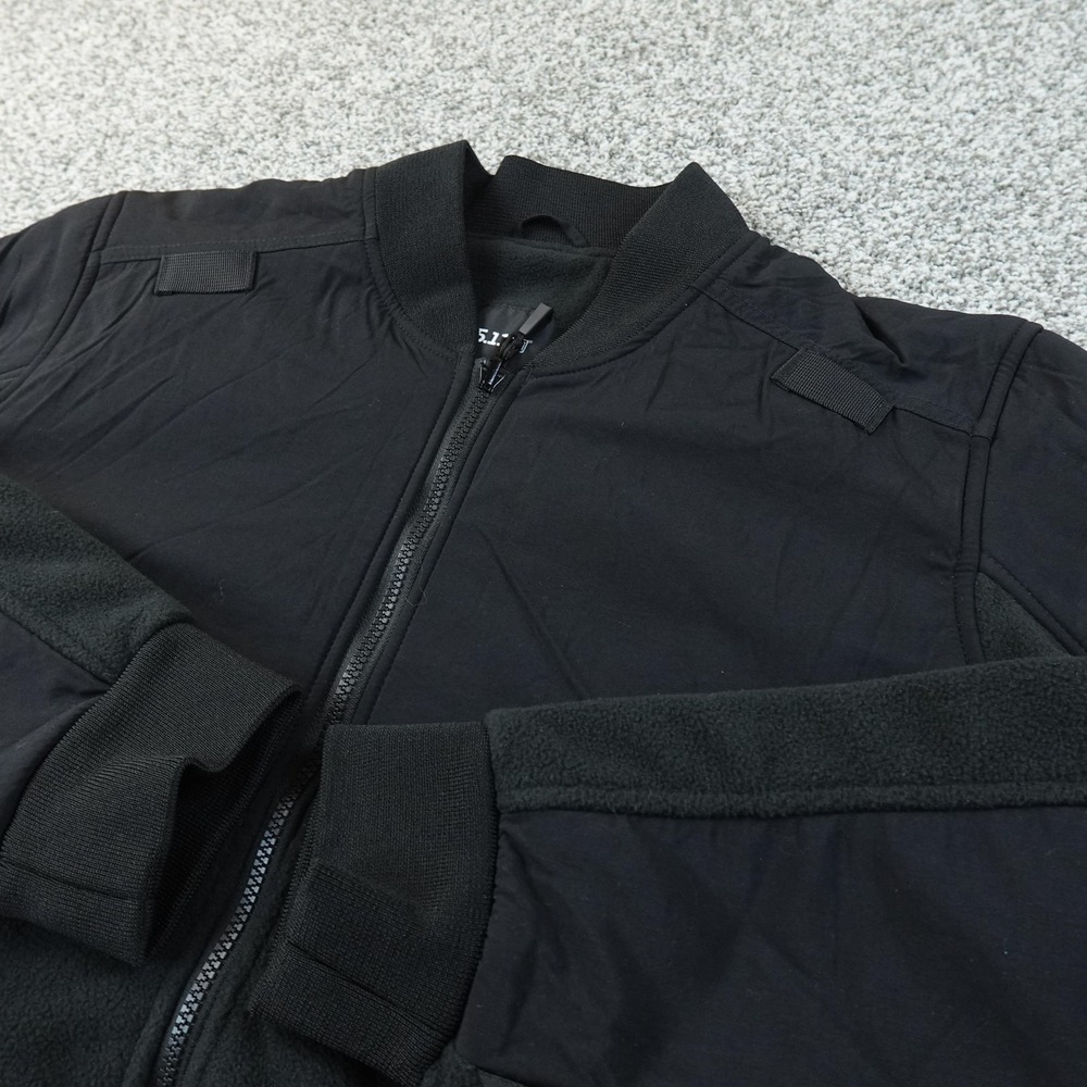 NEW 5.11 Tactical Jacket Mens XL Black ABR Fleece Full Zip Tactical Coat Outdoor